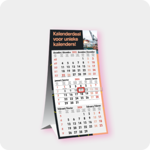 KD100 / Deal 3 bureau / 3-maandskalender